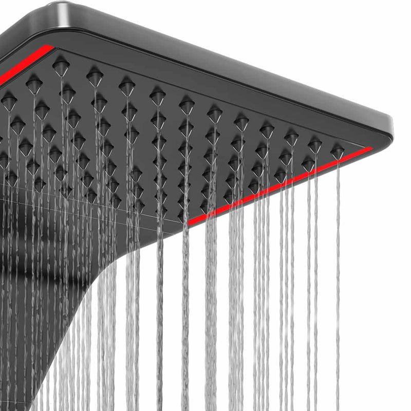 Chuveiro Ducha Eletrônica Ducali com Led Zagonel  7500W (Funciona tanto a Gás como Elétrico)