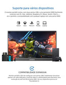 Monitor Portátil Arzopa Z1fc 16,1 144hz Ultrafino 1080p + Capa Suporte