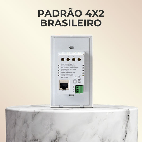 Painel Central Inteligente Minipad Automação Com Alexa (Bivolt)