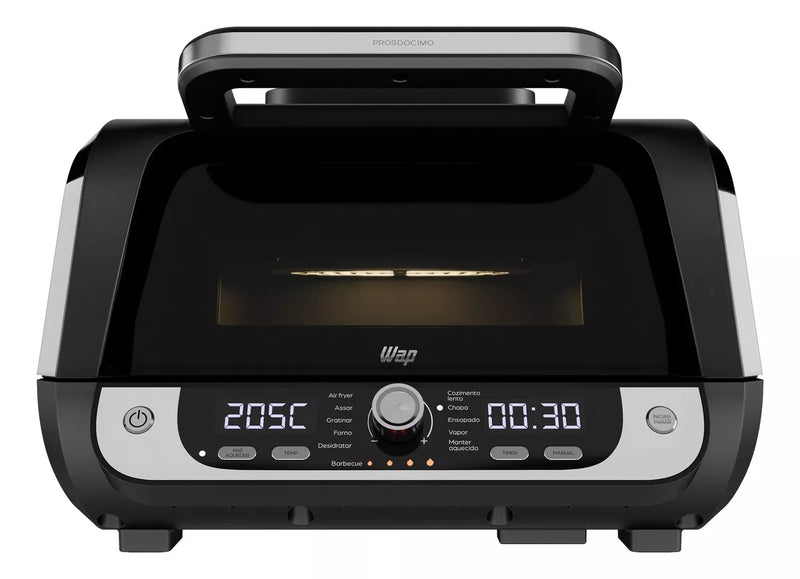 Fritadeira Elétrica Air Fryer WAP Barbecue Digital