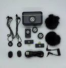 Microfone Hollyland Lark M2 Duo Combo Cor Preto