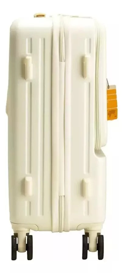 Mala De Viagem Preta 10 kg Com Adesivos (Tamanho perfeito para levar na cabine)