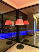 Luminária De Chão Led Rgb Recarregável | Portátil | Sem Fio