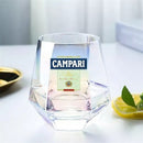 2 Copos De Vidro Bitter Campari Cristal 300ml Atlanta Baixo