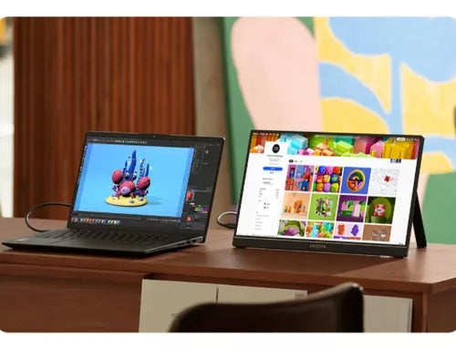 Monitor Portátil Arzopa Z1fc 16,1 144hz Ultrafino 1080p + Capa Suporte