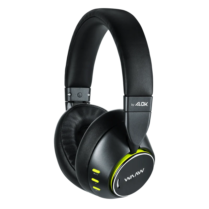 Fone de Ouvido Bluetooth WAAW By Alok Sense 310 Cancelamento de Ruído e Assistente de Voz (Até 40 Horas de Reprodução)