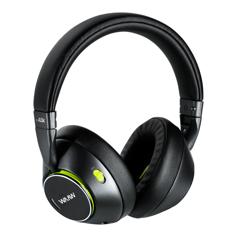 Fone de Ouvido Bluetooth WAAW By Alok Sense 310 Cancelamento de Ruído e Assistente de Voz (Até 40 Horas de Reprodução)