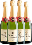 Kit 4 Veuve Léane Sparkling Brut por R$44,90 cada garrafa + Frete Grátis