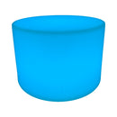 BASE ILUMINADA CILINDRICA LED RGB SEM FIO