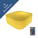 BASE ILUMINADA QUADRADA LED RGB SEM FIO