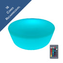 BASE ILUMINADA REDONDA LED RGB SEM FIO