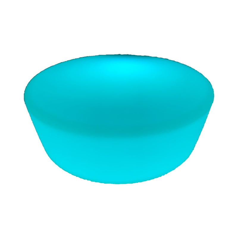 BASE ILUMINADA REDONDA LED RGB SEM FIO