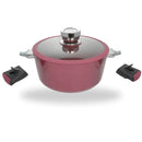 Jogo de panelas 19 peças luxo Cerâmica Titanio ( Fogão indução e comum )