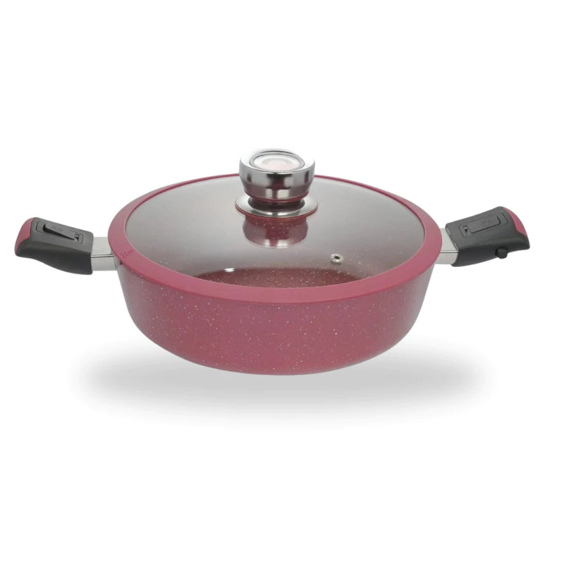 Jogo de panelas 19 peças luxo Cerâmica Titanio ( Fogão indução e comum )