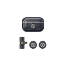 Case com + 2 Microfones Extra para o Hollyland Lark m2