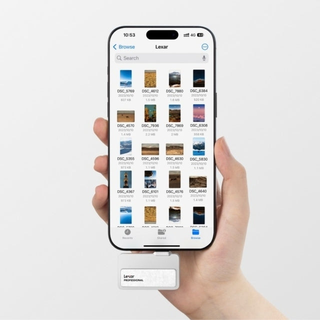 SSD Portátil Professional Go SL400 (Funciona tanto Android como iOS)