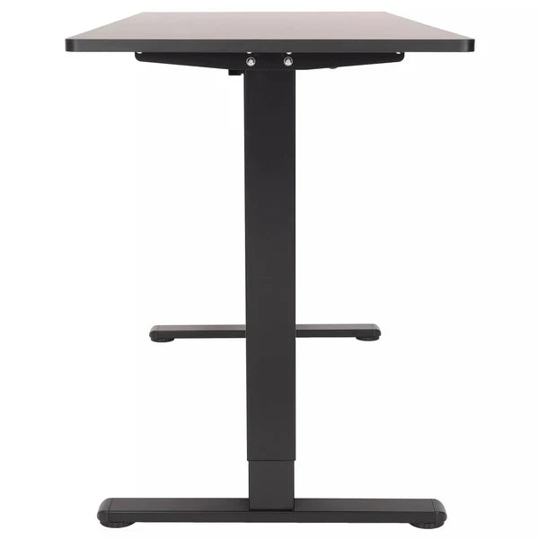 Mesa com Regulagem de Altura Elétrica Comfy ErgoLift Base Preta com 3 Memórias e Tampo Preto