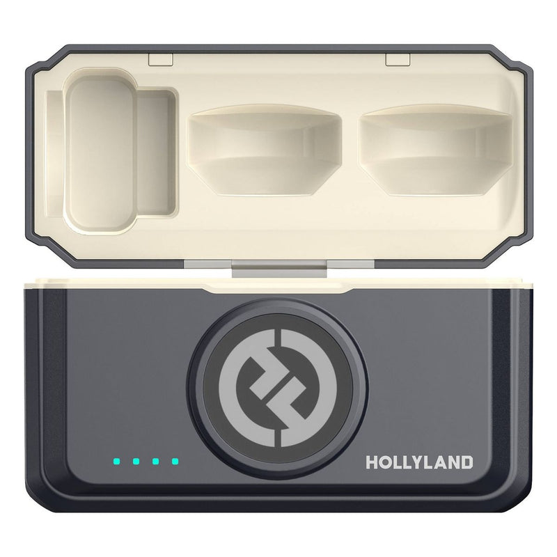 Microfone Hollyland Lark M2 Duo Combo Cor Preto