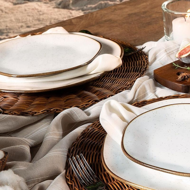 Aparelho de Jantar e Chá 30 Peças - Oxford - Ryo Maresia